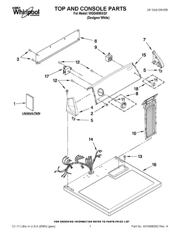 Diagram for WGD4890XQ1