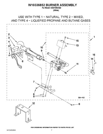 Diagram for CGD126SXQ2