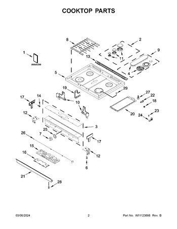 Diagram for WEG750H0HZ0