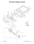 Diagram for 02 - Top And Console Parts