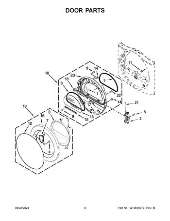 Diagram for WGD9051YW3