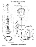 Diagram for 03 - Basket And Tub Parts