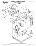 Diagram for 01 - Top And Console Parts