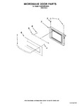 Diagram for 08 - Microwave Door Parts