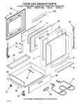 Diagram for 04 - Door And Drawer Parts