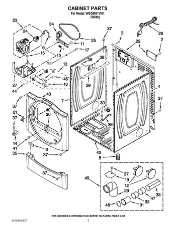 Diagram for WGD9051YW1