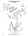 Diagram for 01 - Top And Console Parts