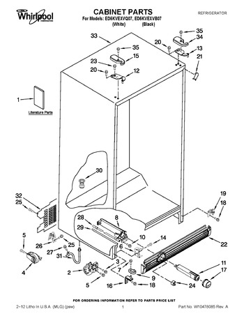 Diagram for ED5KVEXVQ07