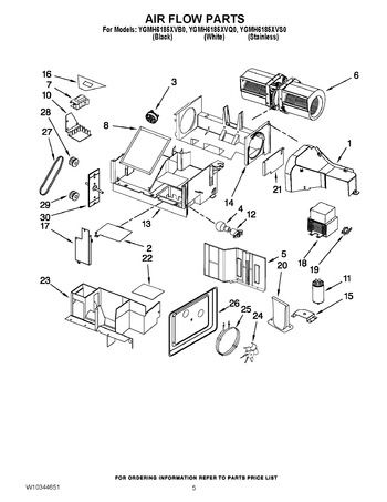 Diagram for YGMH6185XVB0