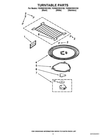 Diagram for YGMH6185XVB0