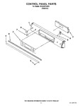 Diagram for 09 - Control Panel Parts