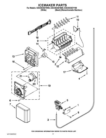 Diagram for GSC25C5EYY00