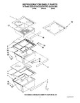 Diagram for 03 - Refrigerator Shelf Parts