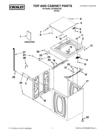 Diagram for CAW9444XQ0