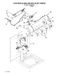 Diagram for 02 - Controls And Water Inlet Parts