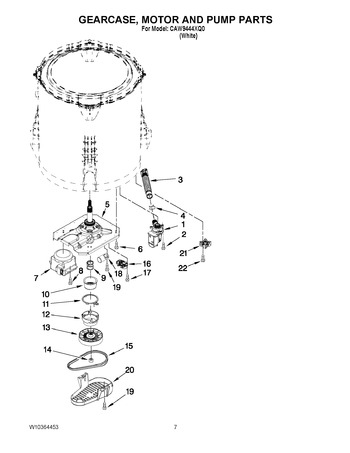 Diagram for CAW9444XQ0