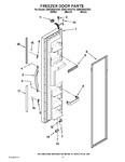 Diagram for 07 - Freezer Door Parts