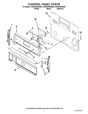 Diagram for YWFE330W0AW0