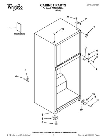 Diagram for W5TXDWFXQ01