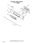 Diagram for 08 - Control Panel Parts