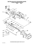 Diagram for 05 - Motor And Ice Container Parts