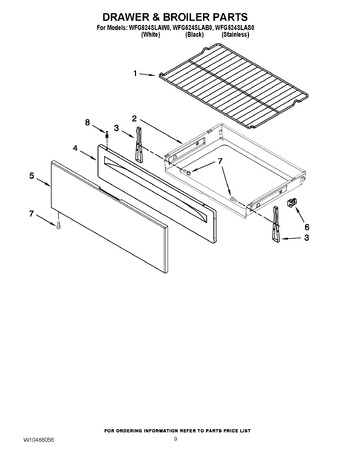 Diagram for WFG524SLAW0