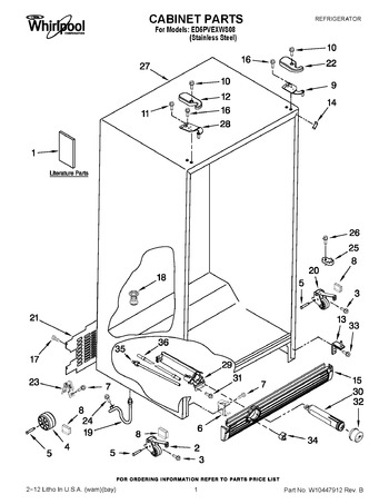 Diagram for ED5PVEXWS08