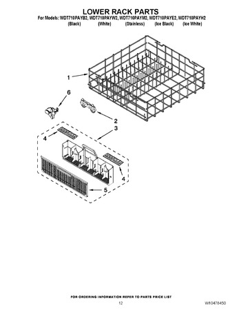 Diagram for WDT710PAYB2