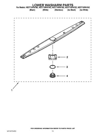 Diagram for WDT710PAYB2