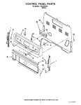 Diagram for 02 - Control Panel Parts