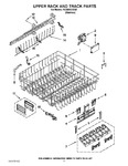 Diagram for 09 - Upper Rack And Track Parts