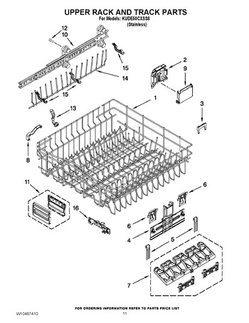 Diagram for KUDE50CXSS8