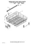 Diagram for 09 - Upper Rack And Track Parts