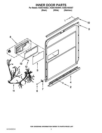 Diagram for KUDC10IXWH7