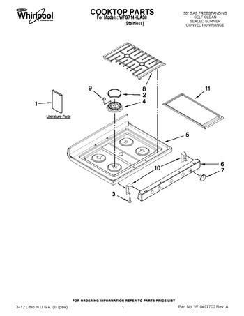 Diagram for WFG714HLAS0