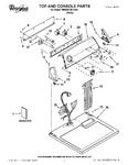 Diagram for 01 - Top And Console Parts