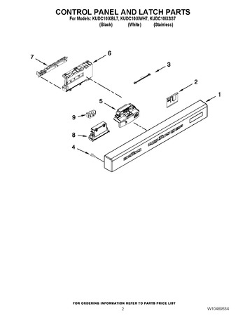 Diagram for KUDC10IXWH7