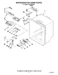 Diagram for 04 - Refrigerator Liner Parts