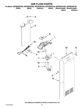 Diagram for WSF26D4EXB00