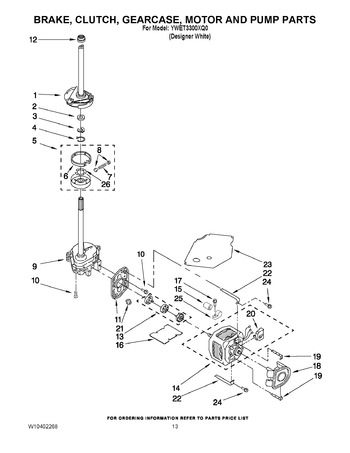 Diagram for YWET3300XQ0