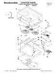 Diagram for 01 - Cooktop Parts