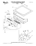Diagram for 01 - Top And Console Parts