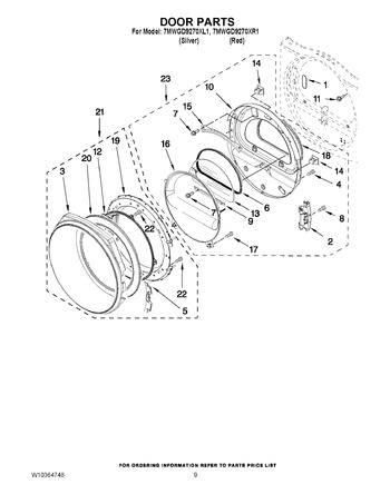 Diagram for 7MWGD9270XL1