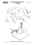 Diagram for 01 - Top And Console Parts