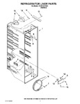 Diagram for 02 - Refrigerator Liner Parts