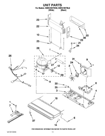 Diagram for KBRS19KTWH6