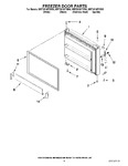 Diagram for 04 - Freezer Door Parts