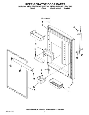 Diagram for WRT351SFYF00