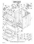 Diagram for 02 - Cabinet Parts