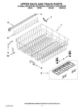 Diagram for WDF730PAYB3